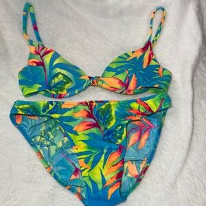 VENUS Vintage 90s Colorful Bikini Set